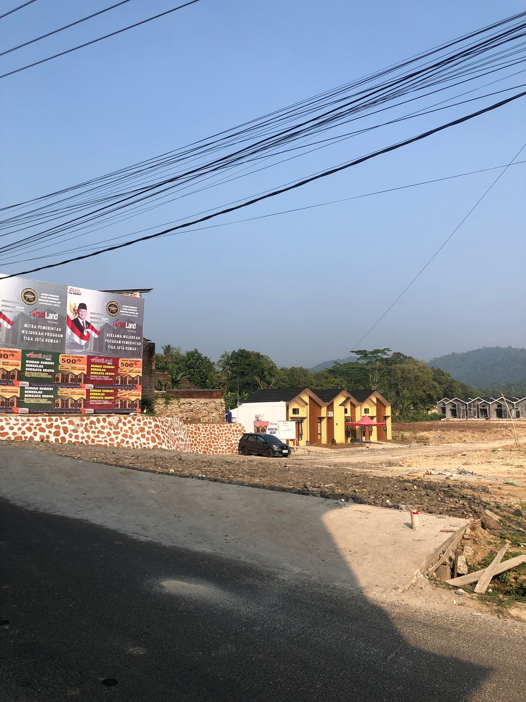 foto gerbang perumahan ARSOL LAND TAHAP 2