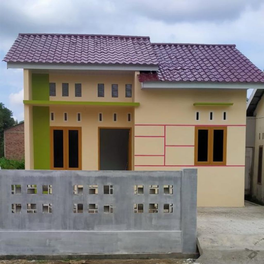 foto tampak rumah tipe 36 Subsidi perumahan DATUK BANDAR RESIDENCE