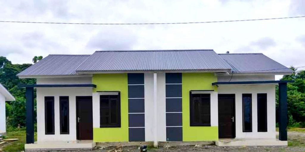 foto tampak rumah tipe 36 perumahan Griya Mahoni - Ranto Panyang Timur