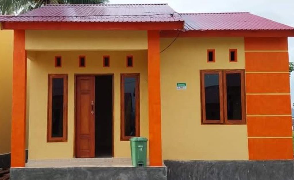 foto tampak rumah tipe 36 perumahan BILAL RESIDENCE