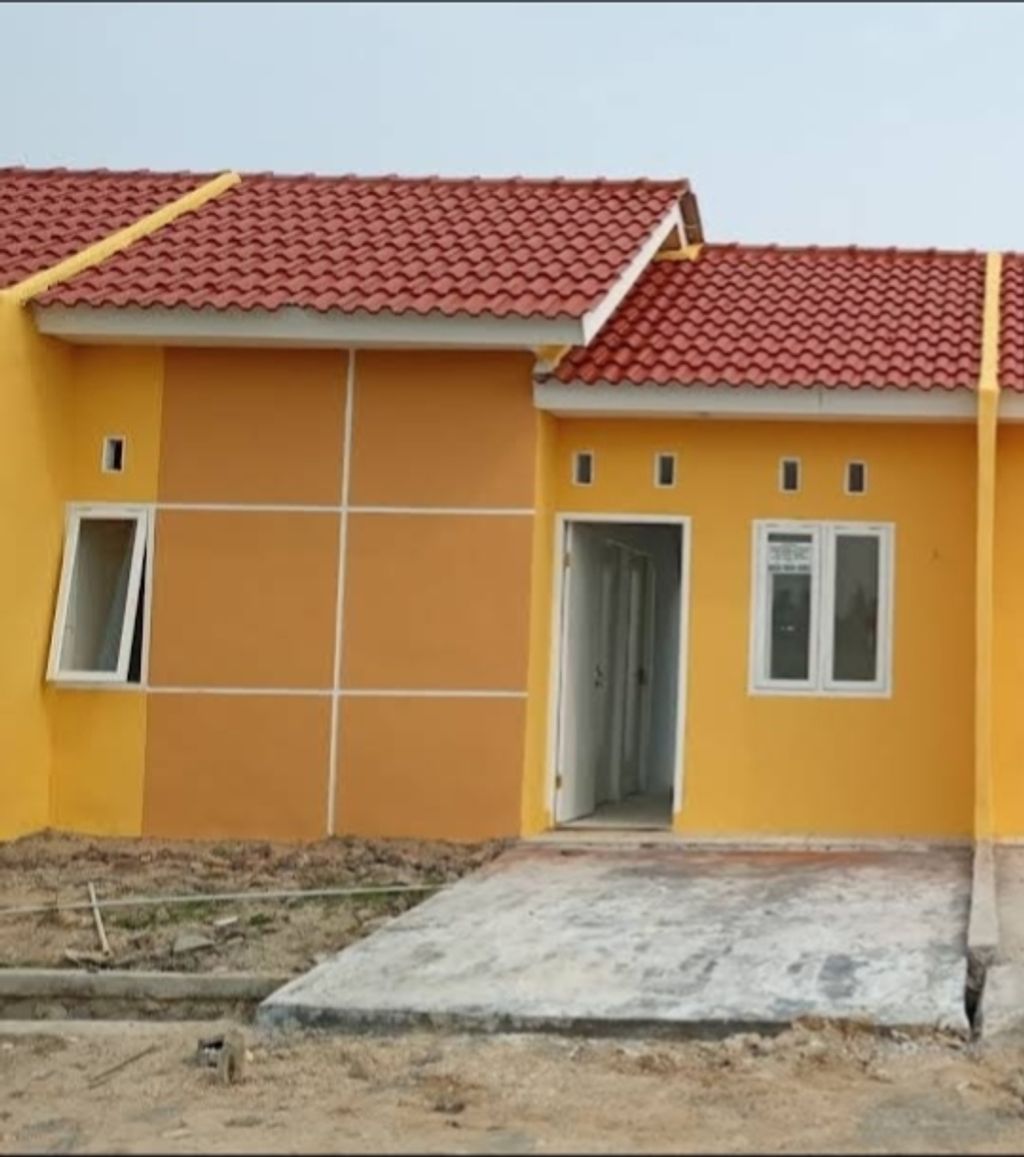 foto tampak rumah tipe T.30 perumahan PESONA LEBAK WANGI 2 TAHAP 2