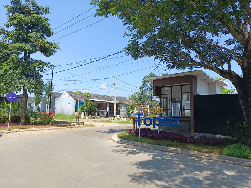 foto gerbang perumahan PERMATA MUTIARA MAJA - CLUSTER TOPAZ (area bebas baru)