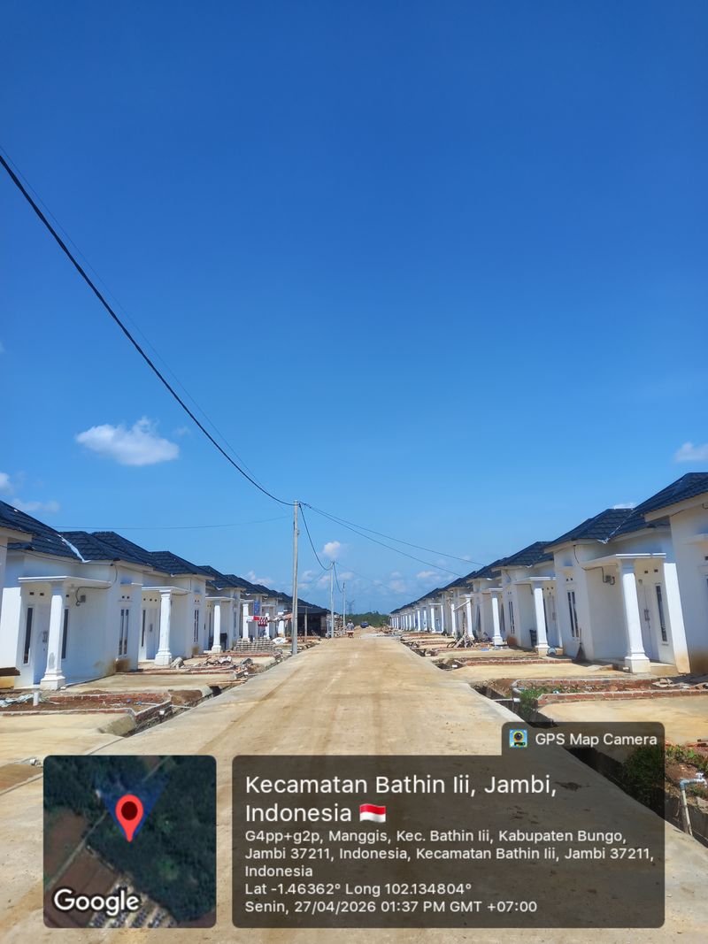 foto posisi tengah perumahan CITRA RESIDENCE 2 (PENGEMBANGAN)