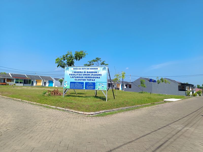 foto posisi tengah perumahan PERMATA MUTIARA MAJA - CLUSTER TOPAZ