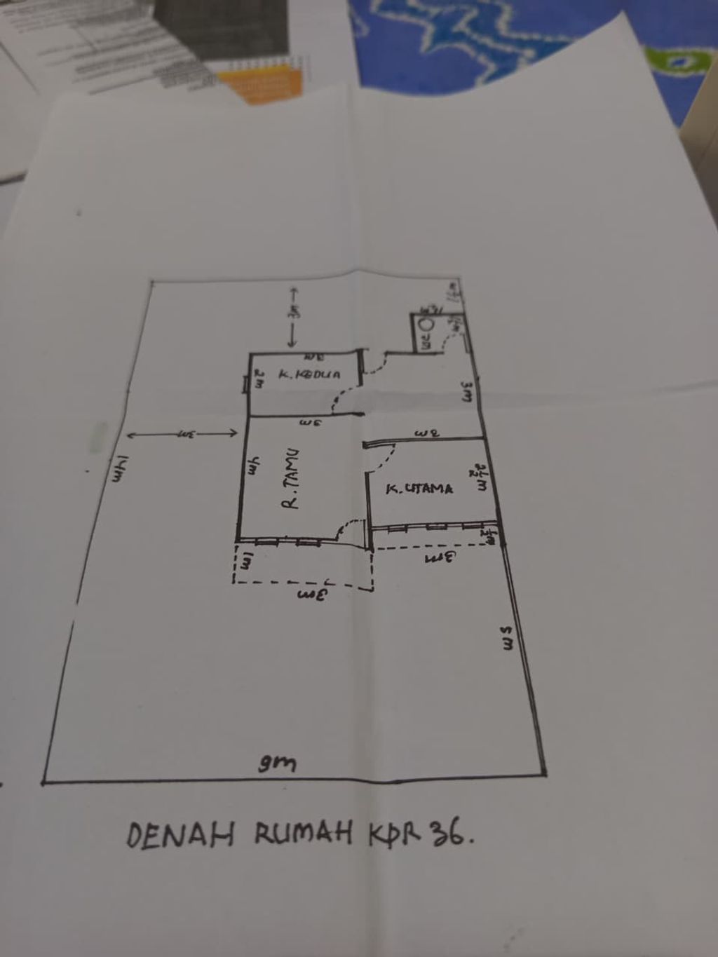 foto denah rumah tipe 36 (2026) perumahan GRIYA ALFATH REGENCY 2