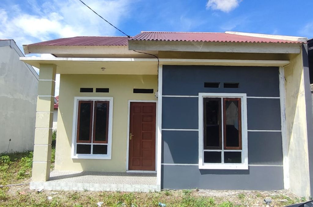 foto tampak rumah tipe 36 Subsidi perumahan GRAHA BUMI CENDRAWASIH