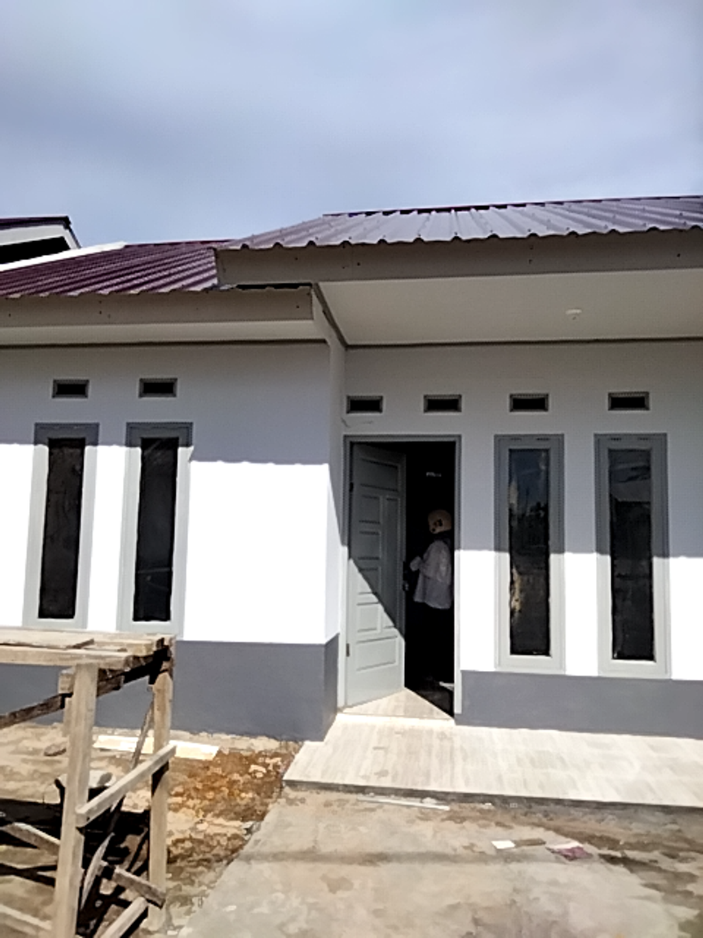 foto tampak rumah tipe 36 perumahan PERUMAHAN ABI BERTA