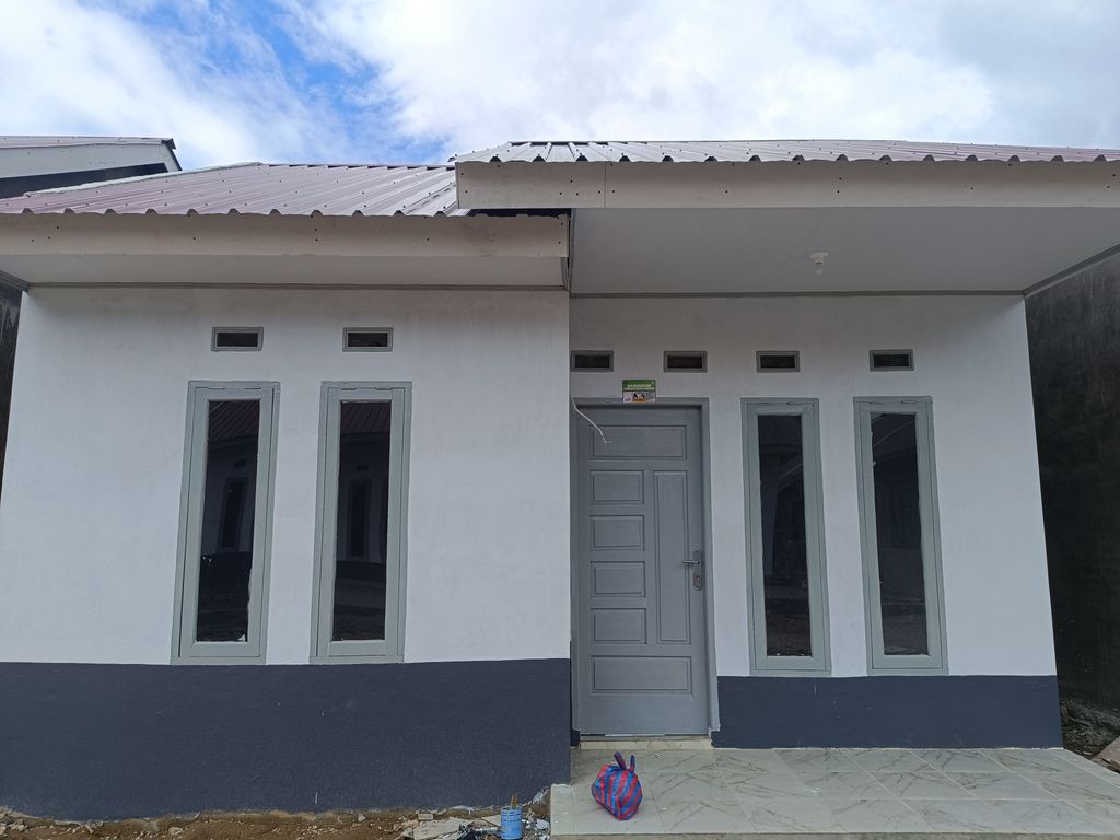 foto tampak rumah tipe 36 perumahan PERUMAHAN ABI BERTA