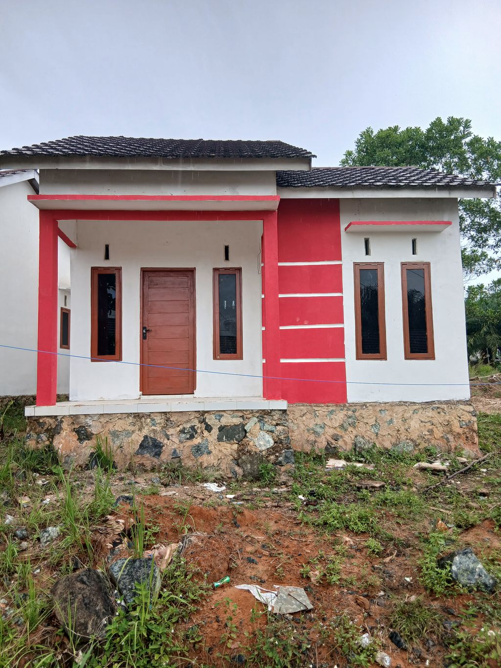 foto tampak rumah tipe 36 perumahan BUKIT INTAN BERLIAN