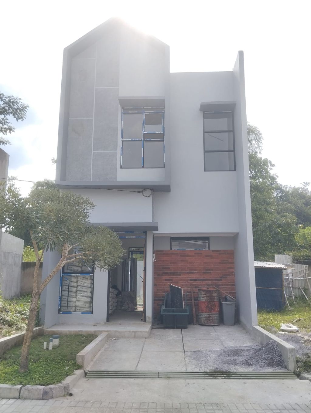 foto tampak rumah tipe 60 perumahan SOREANG GRANDE