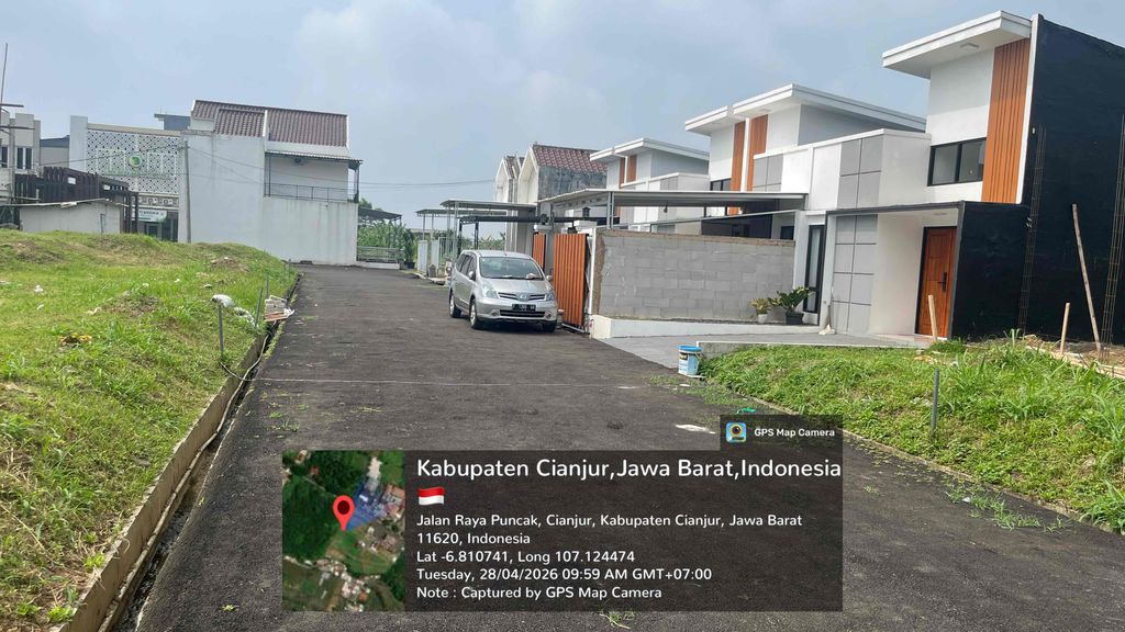 foto posisi tengah perumahan Juanda Business Park