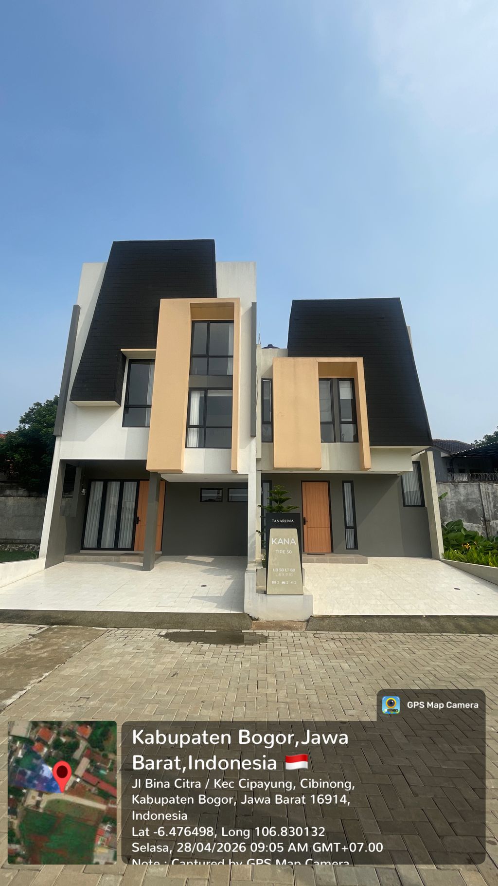 foto contoh rumah perumahan TANARUMA