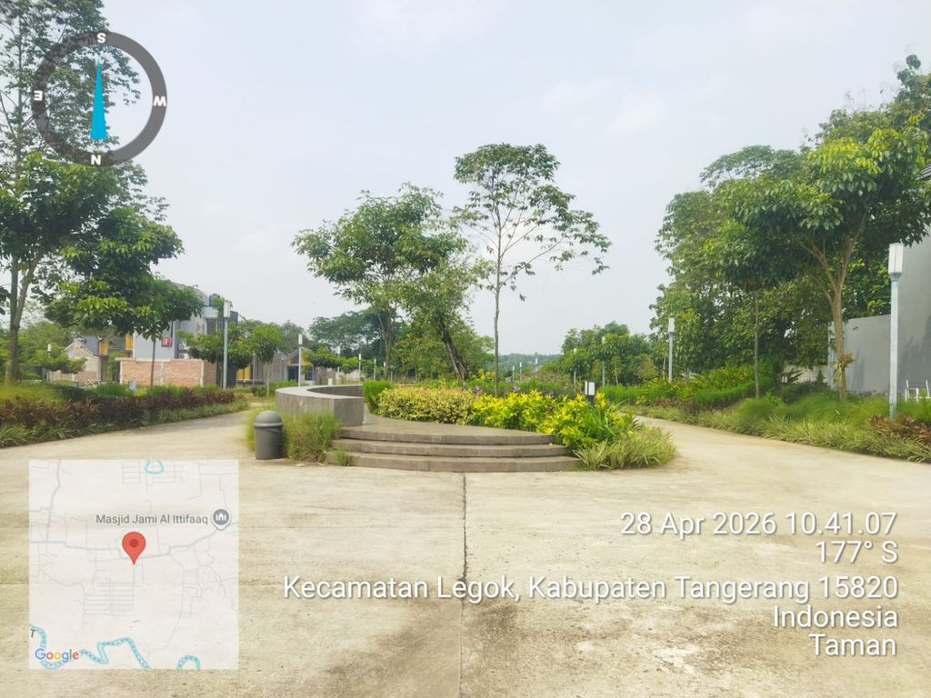 foto posisi tengah perumahan GOLDEN VISTA