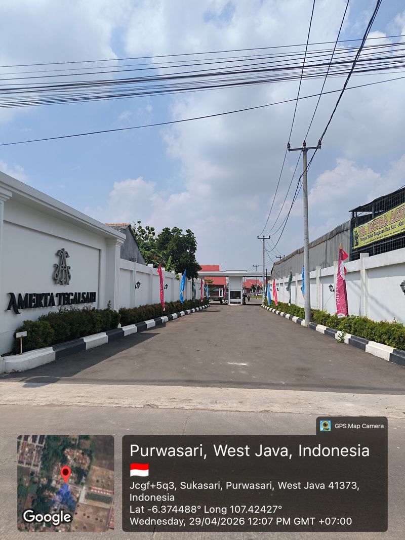 foto gerbang perumahan Perumahan Amerta Tegalsari