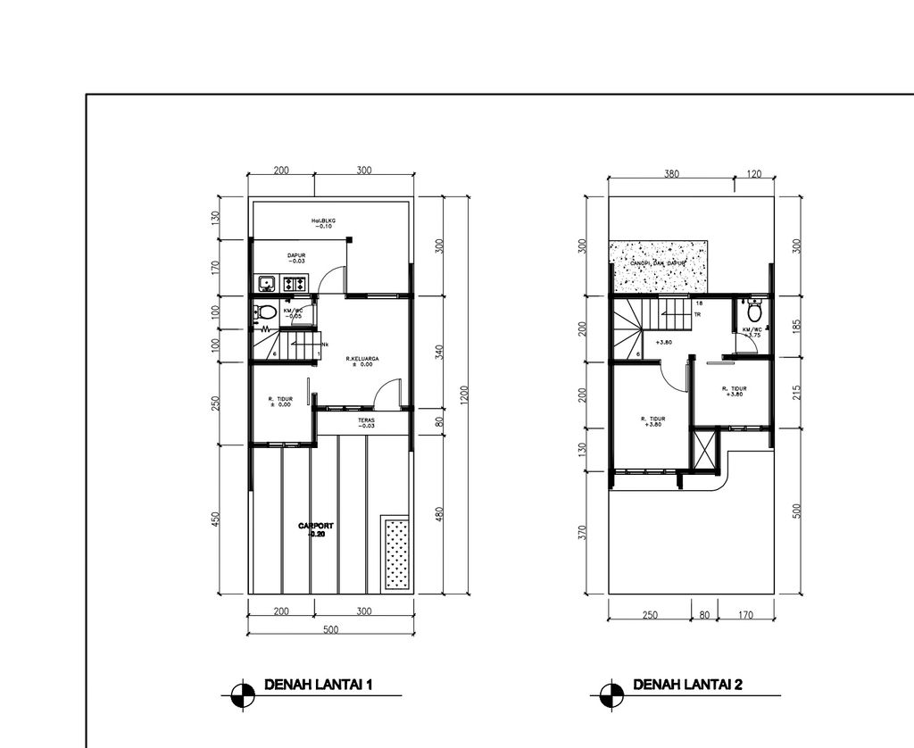 foto tampak rumah tipe 43 Compact 3 Kamar HC (519) perumahan G-Land Ciwastra Park 2