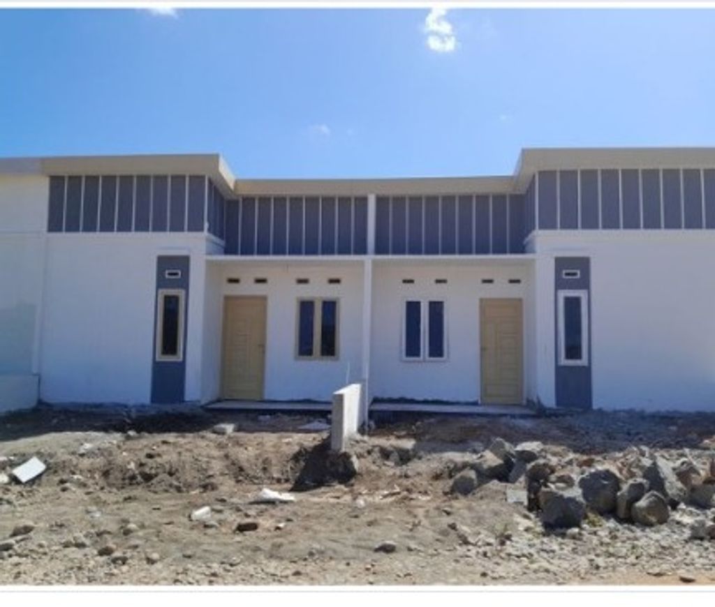foto tampak rumah tipe 36/72 perumahan SUMBER REJEKI RESIDENCE