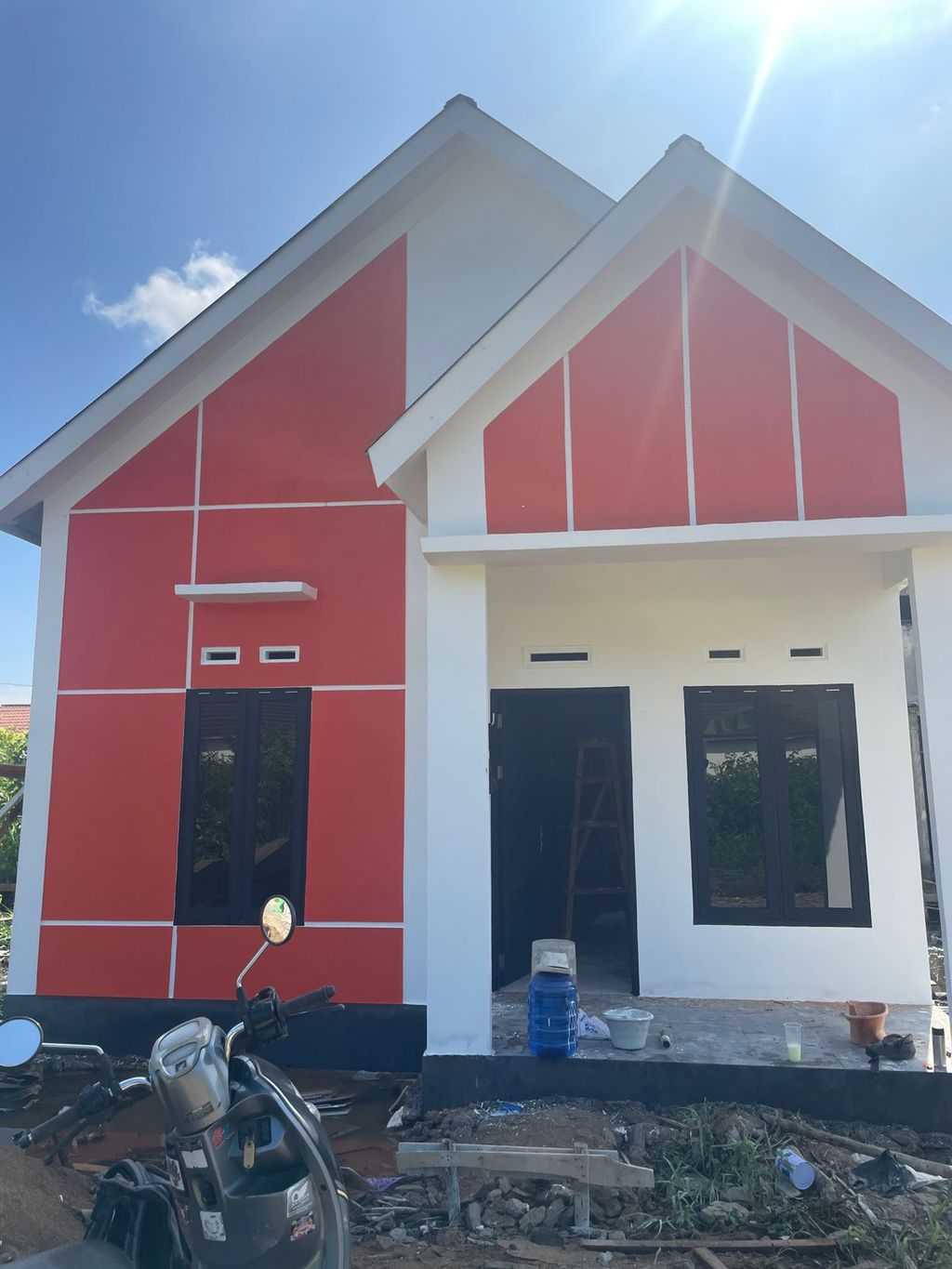 foto tampak rumah tipe 36/113 perumahan PERMATA ALAM LESTARI 2
