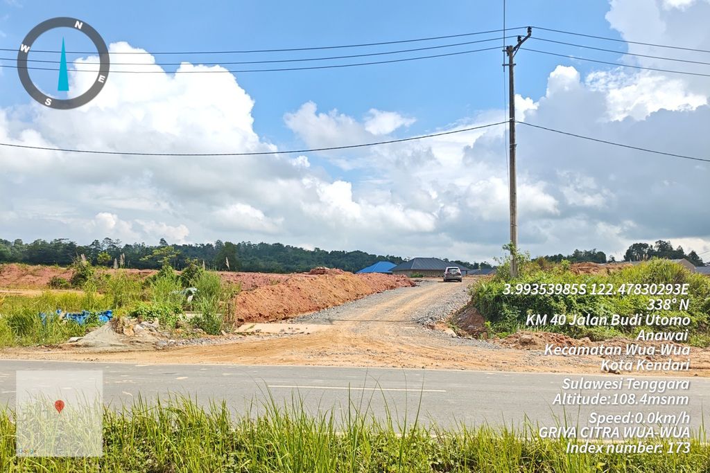 foto gerbang perumahan GRIYA CITRA WUA-WUA RESIDENCE