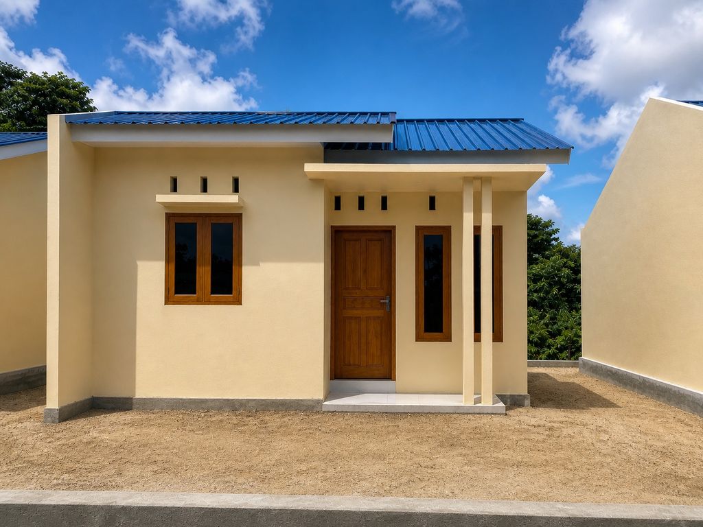 foto contoh rumah perumahan ERLANGGA MEGA RESIDENCE - BUKIT SULAA