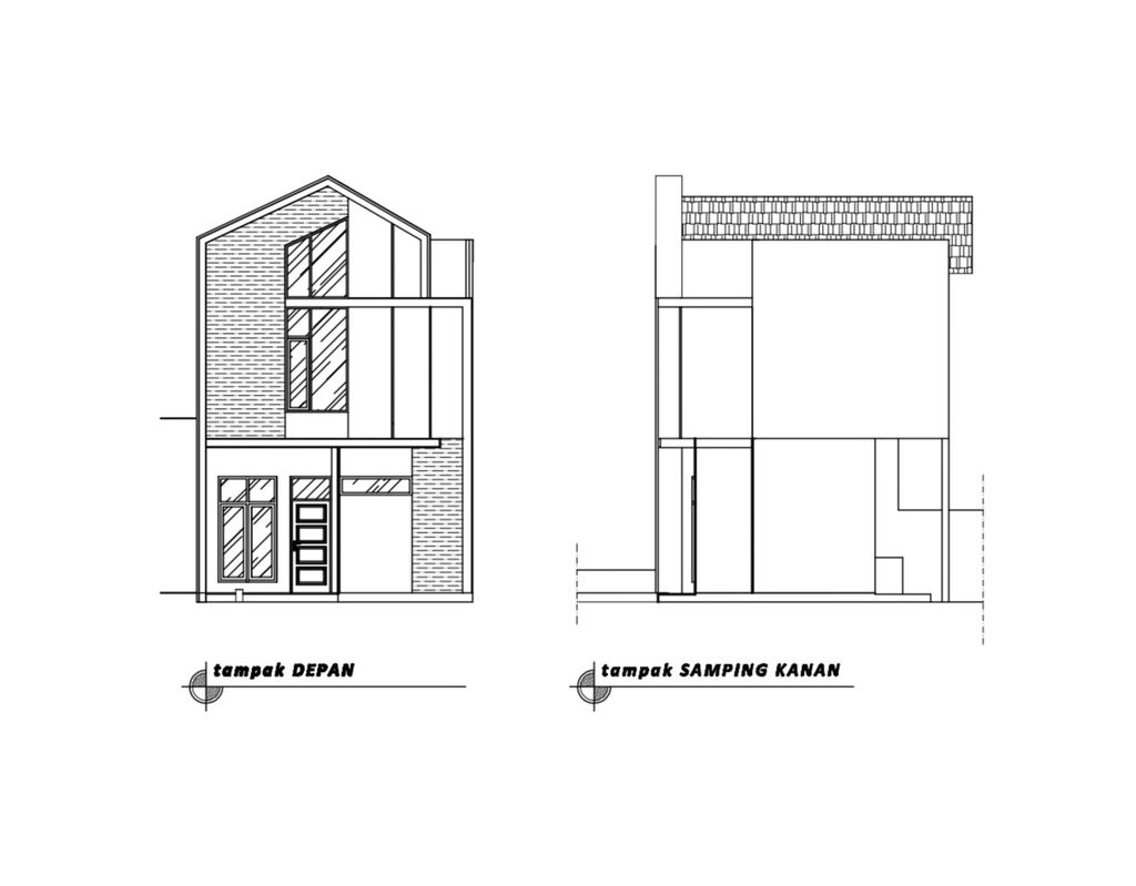 foto tampak rumah tipe 50 Compact (3 Kamar) High Ceiling (504) perumahan G-Land Katapang Residence 1
