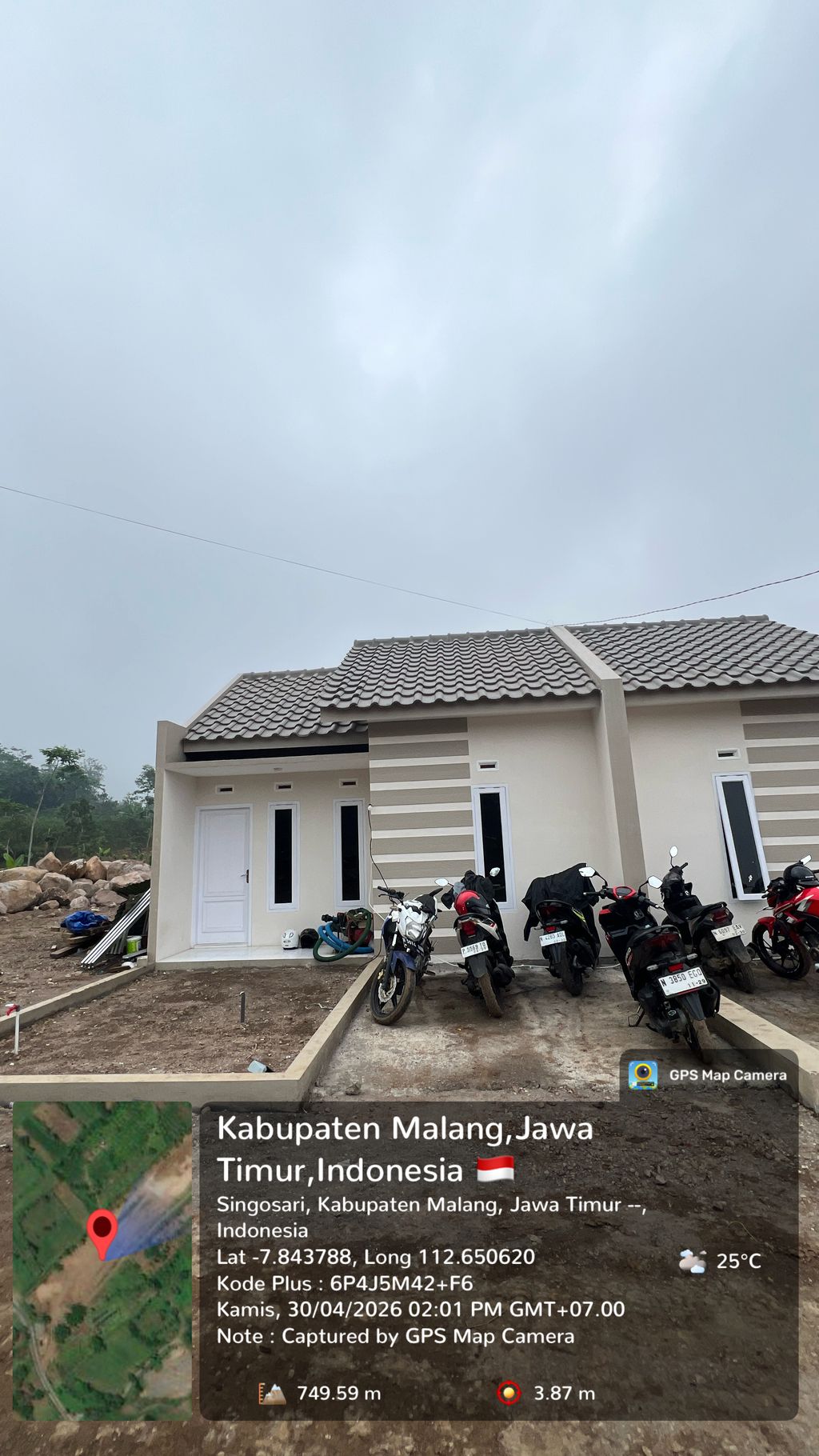 foto contoh rumah perumahan THE HIGHLAND SINGHASARI RESIDENCE