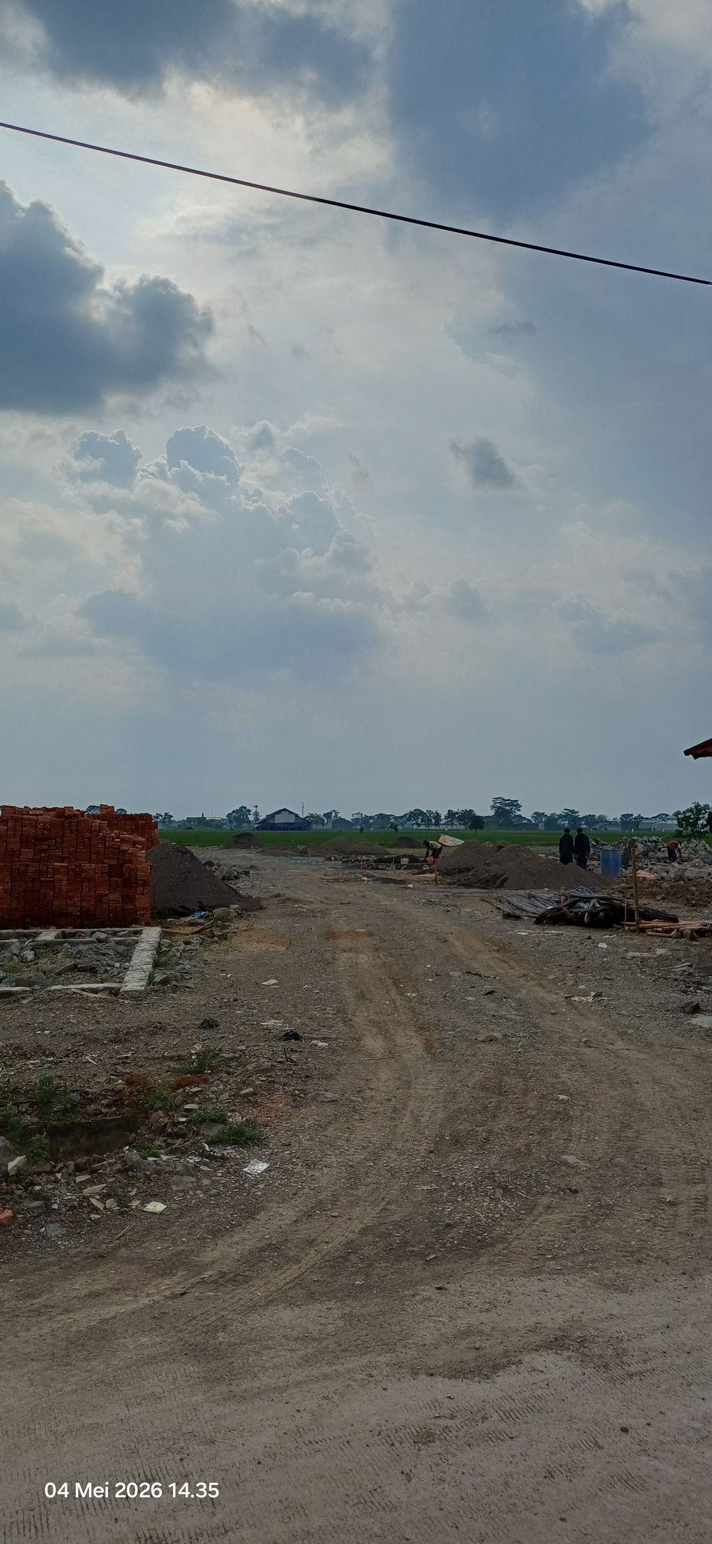 foto gerbang perumahan Tama Residence Mandan