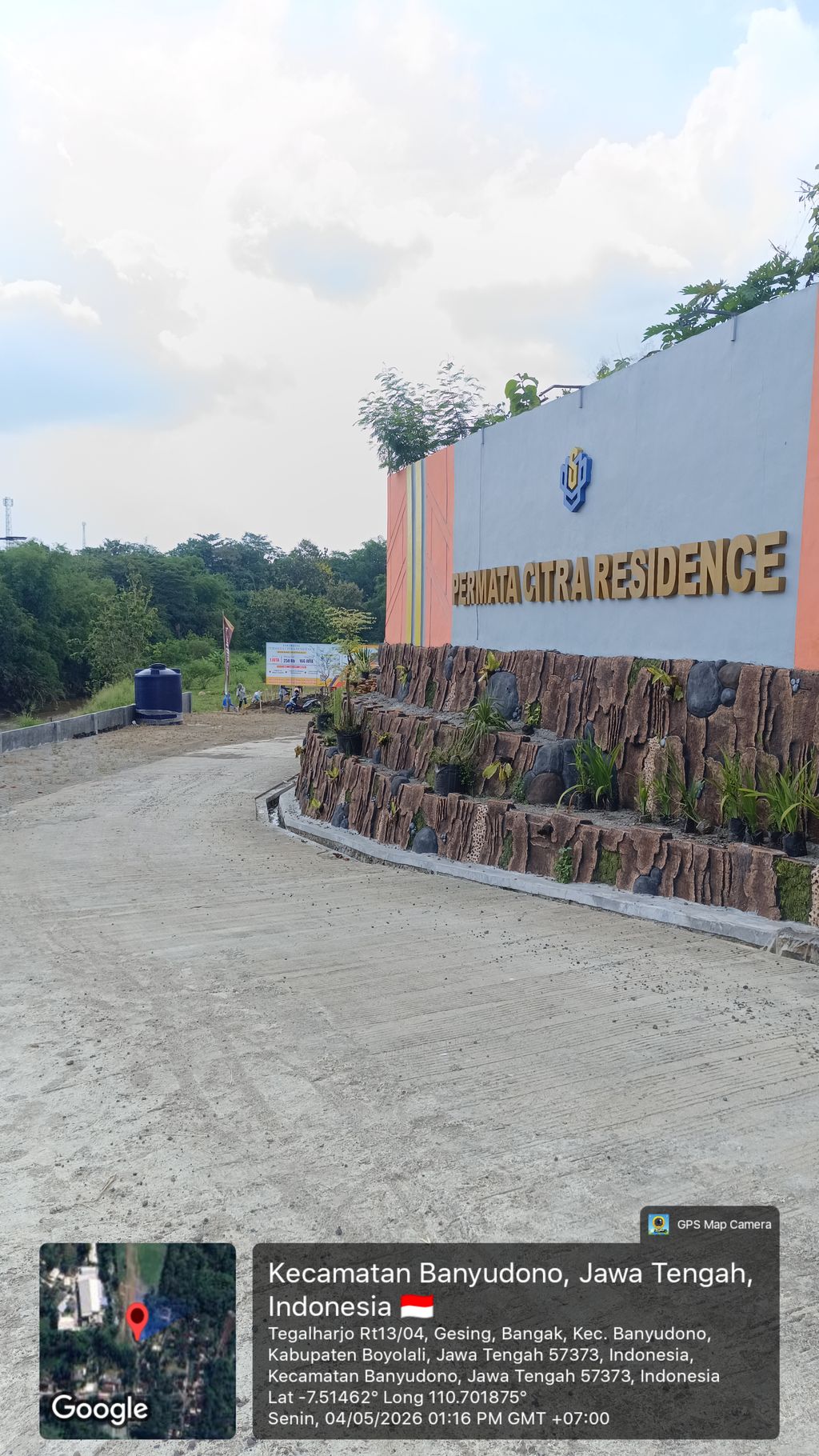 foto gerbang perumahan PERMATA CITRA RESIDENCE