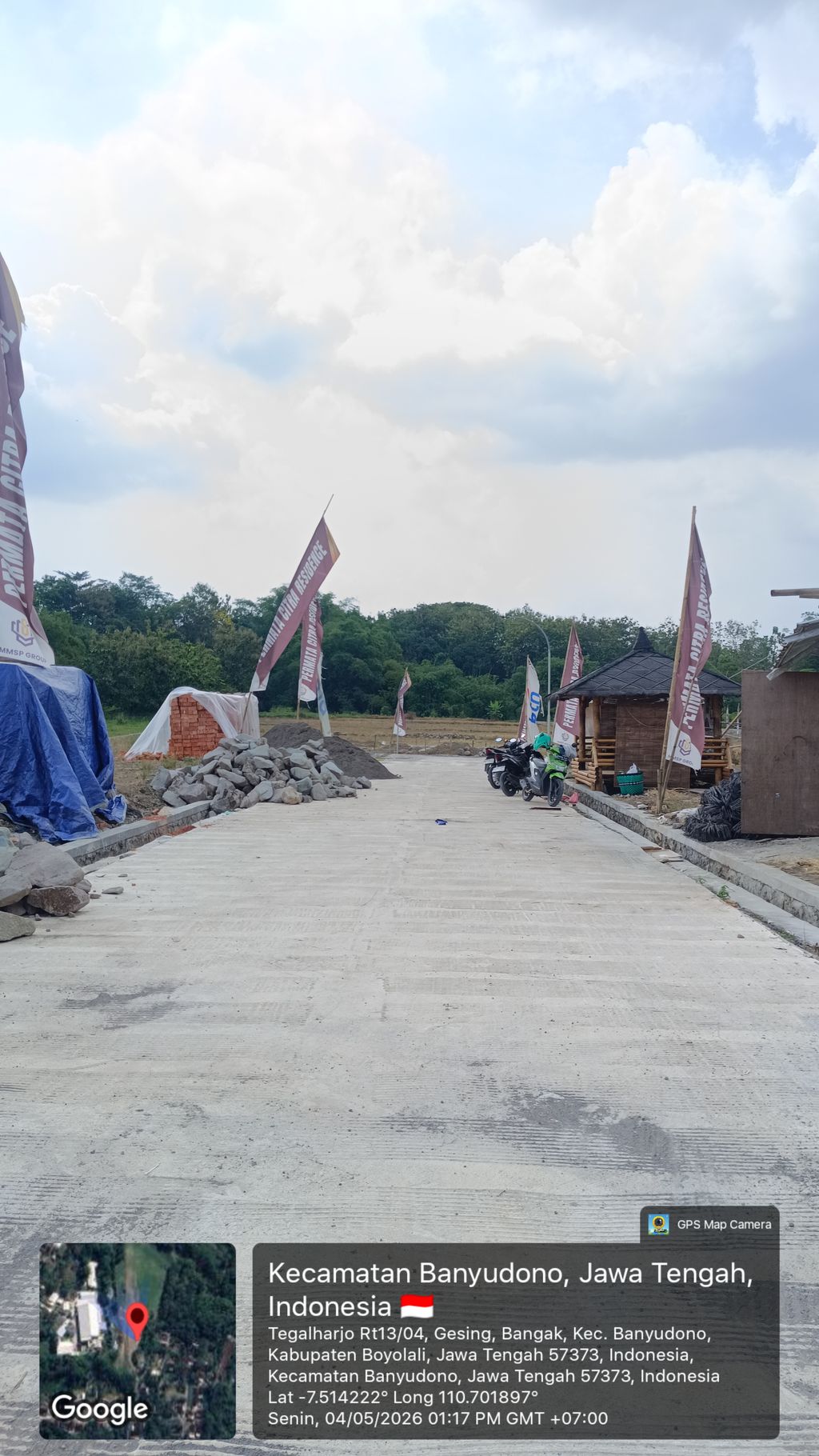 foto posisi tengah perumahan PERMATA CITRA RESIDENCE