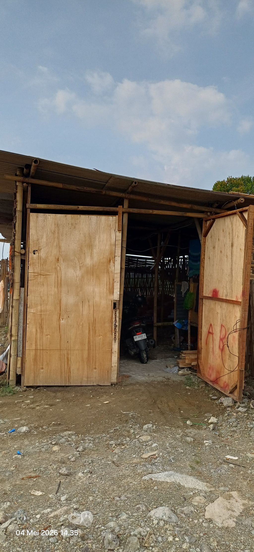 foto contoh rumah perumahan Tama Residence Mandan
