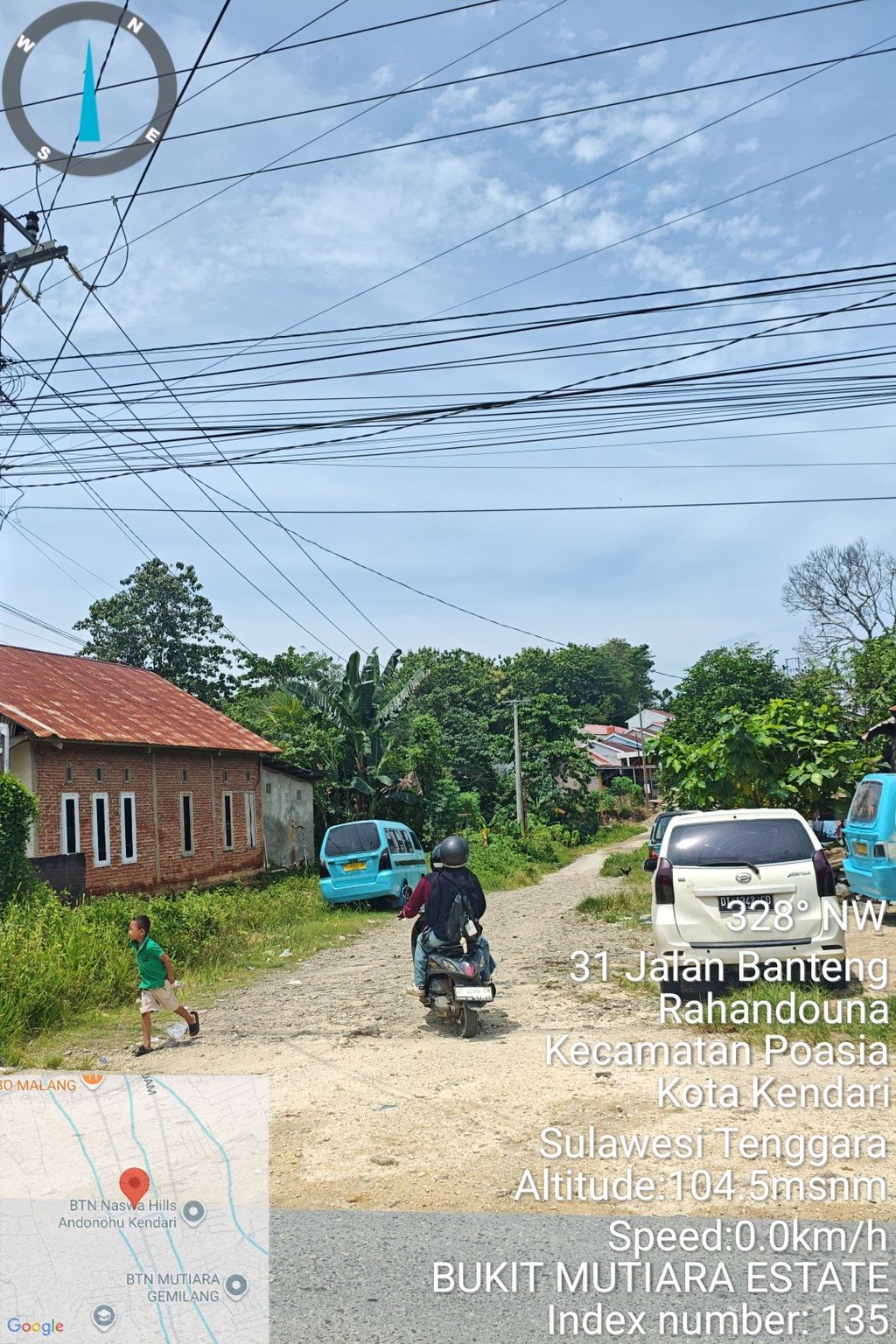 foto gerbang perumahan BUKIT MUTIARA ESTATE