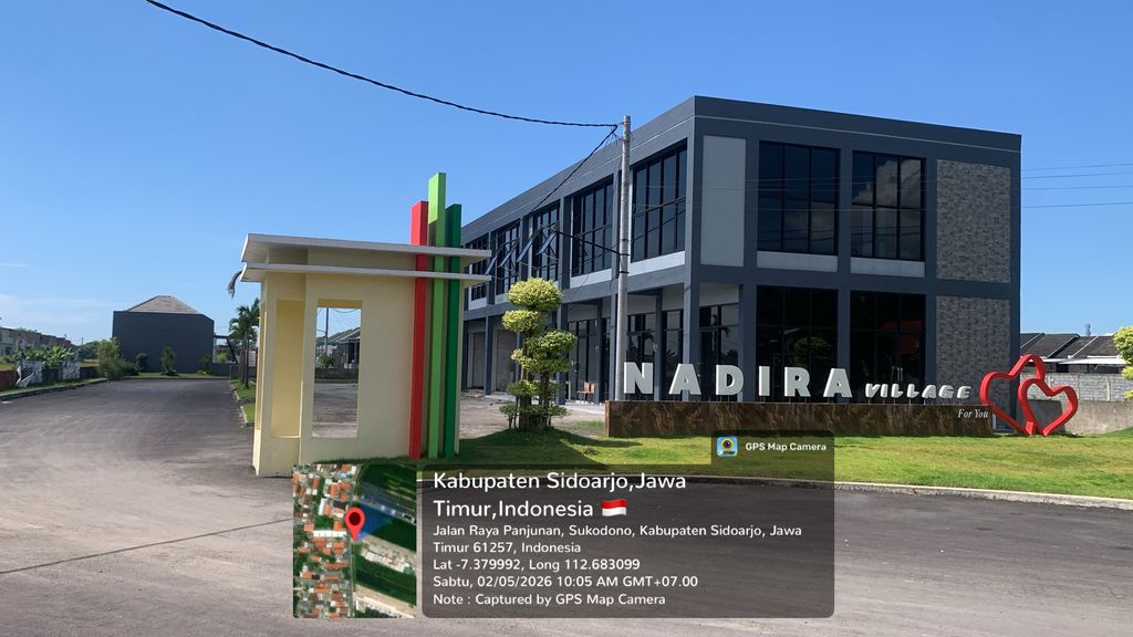 foto gerbang perumahan NADIRA VILLAGE