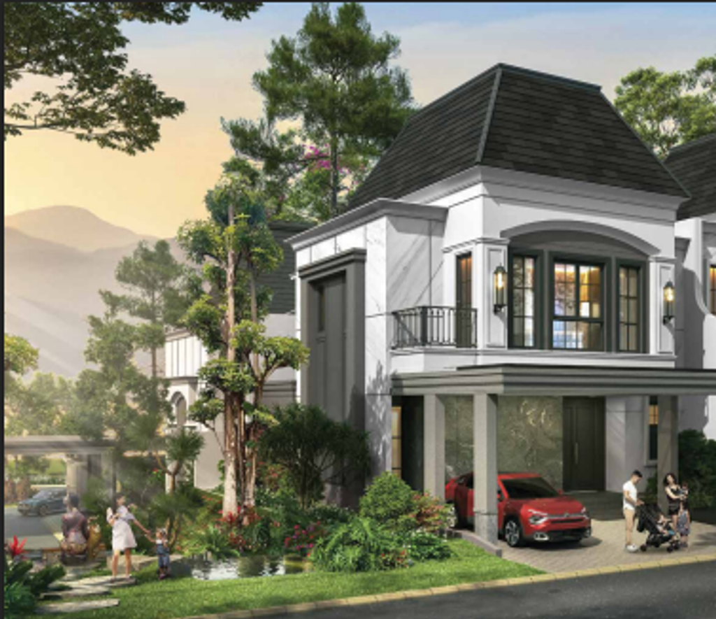 foto tampak rumah tipe SIGNATURE STD - MTG perumahan PERUMAHAN CITRA CITY SENTUL KAWASAN PREMIUM