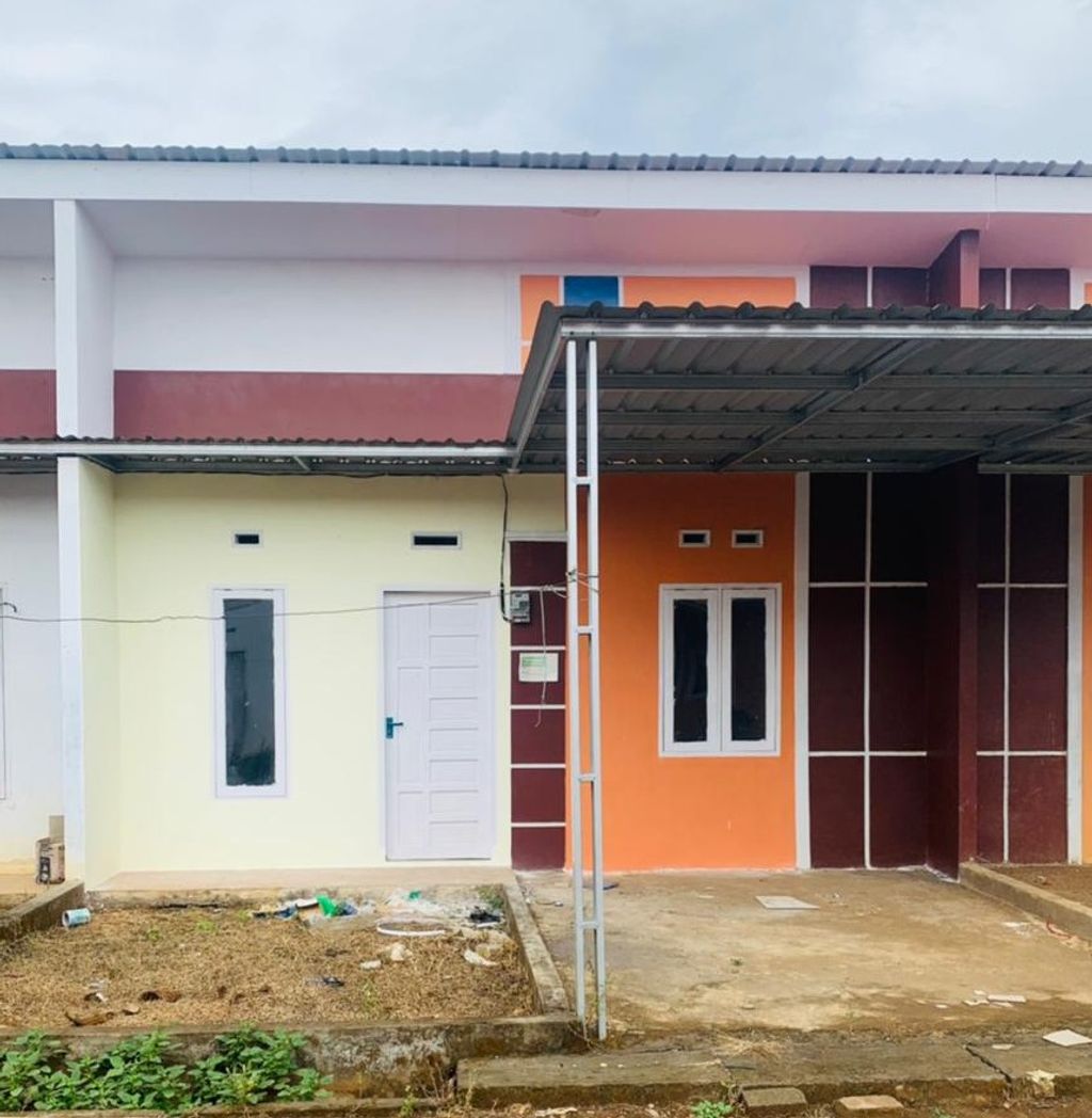 foto tampak rumah tipe 36 perumahan HARTACU INDAH II