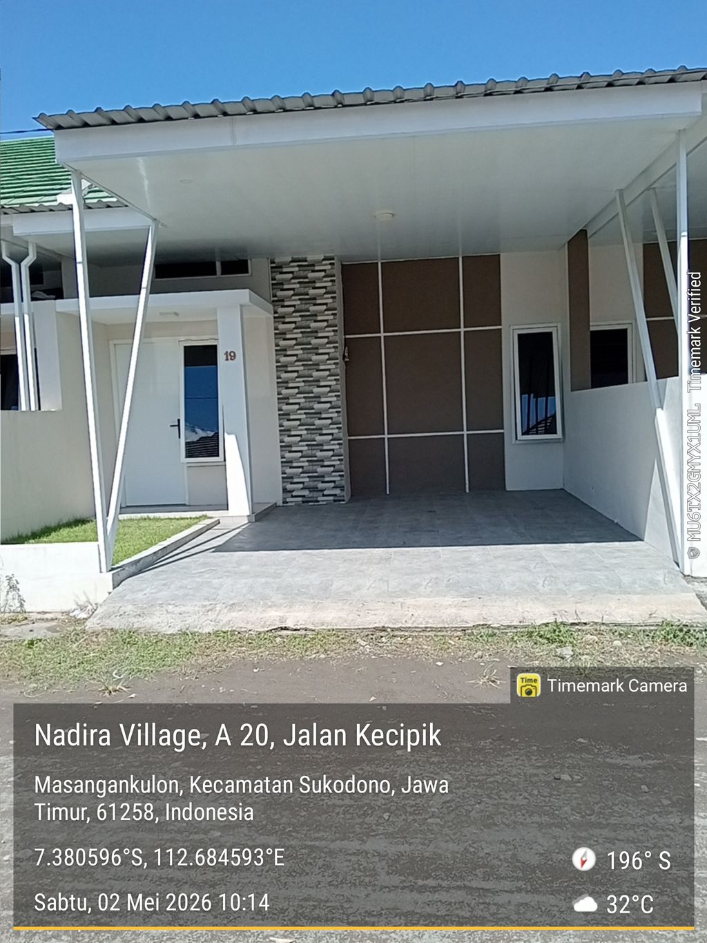 foto contoh rumah perumahan NADIRA VILLAGE