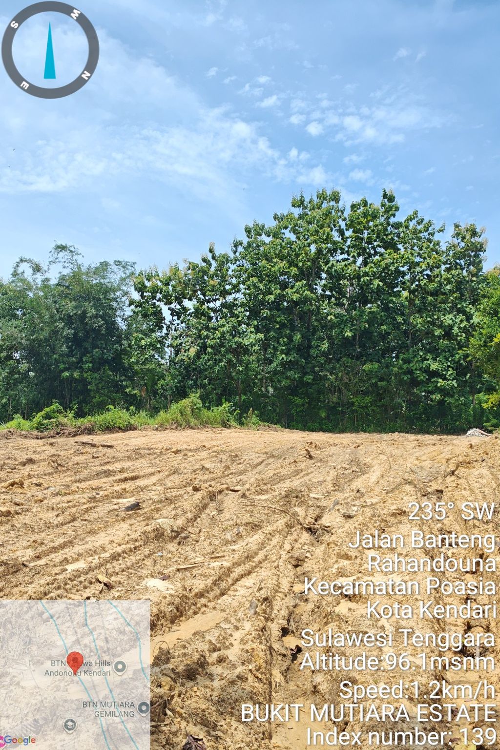foto tampak rumah tipe 36 perumahan BUKIT MUTIARA ESTATE