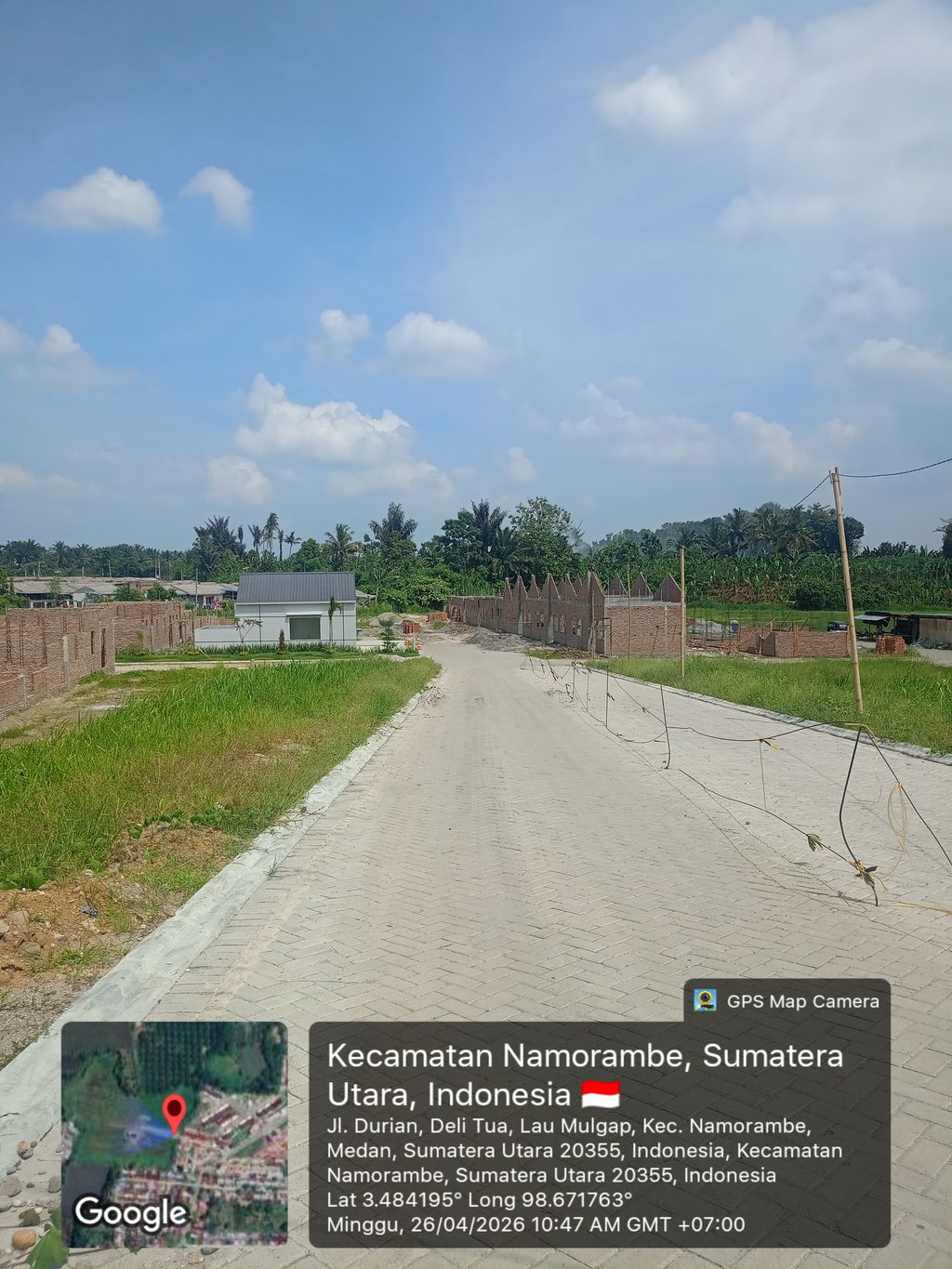 foto gerbang perumahan THE SCANDI 2