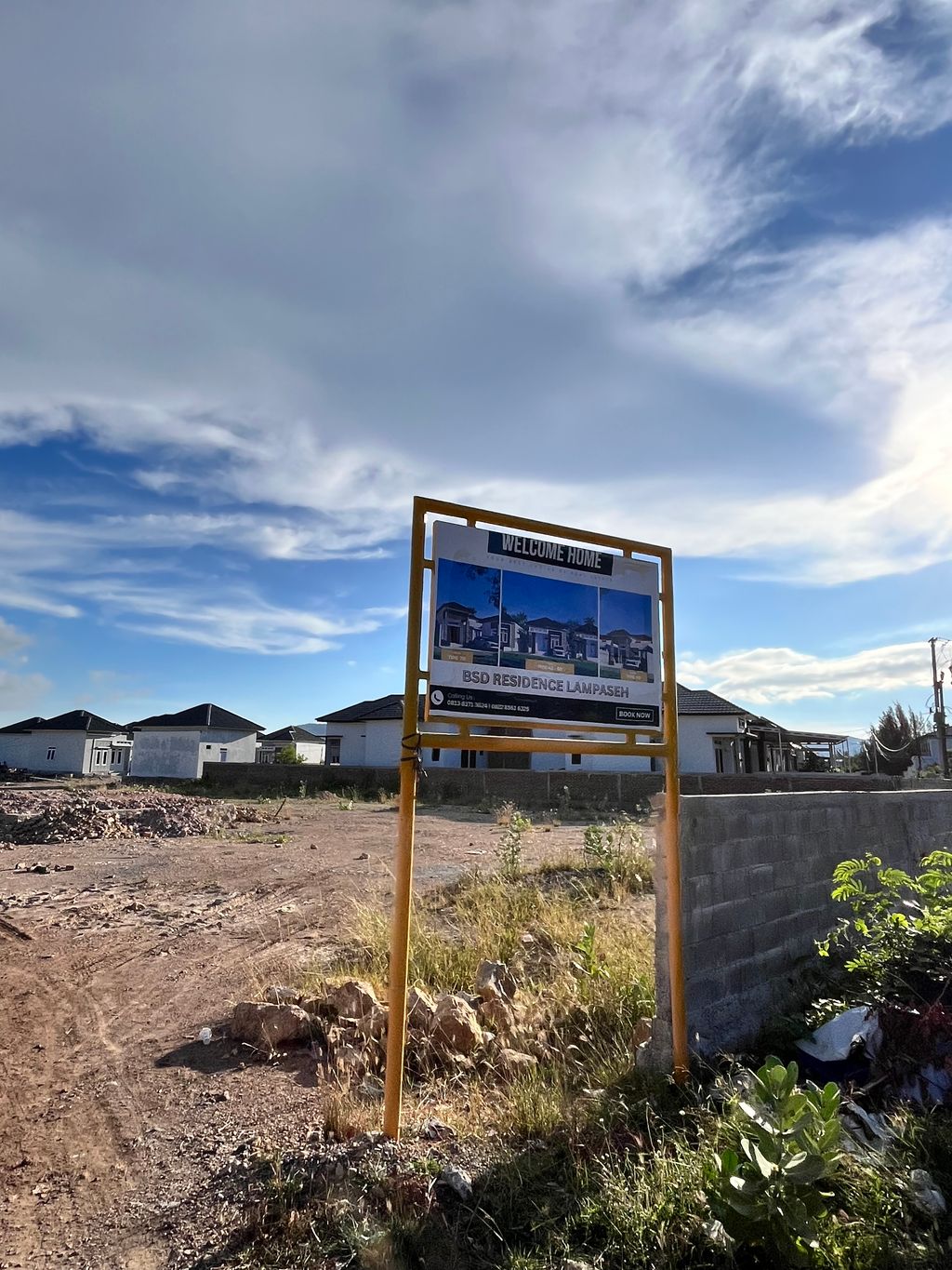 foto gerbang perumahan BUMI SENTOSA DAMAI (BSD)Residence Tahap 2
