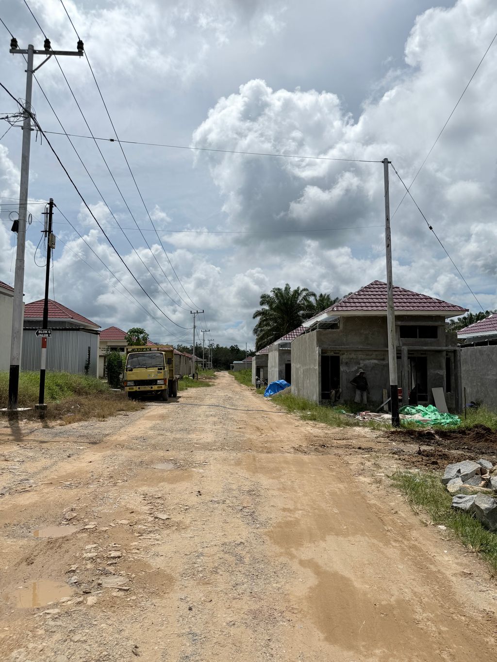 foto gerbang perumahan Banteng Residence D