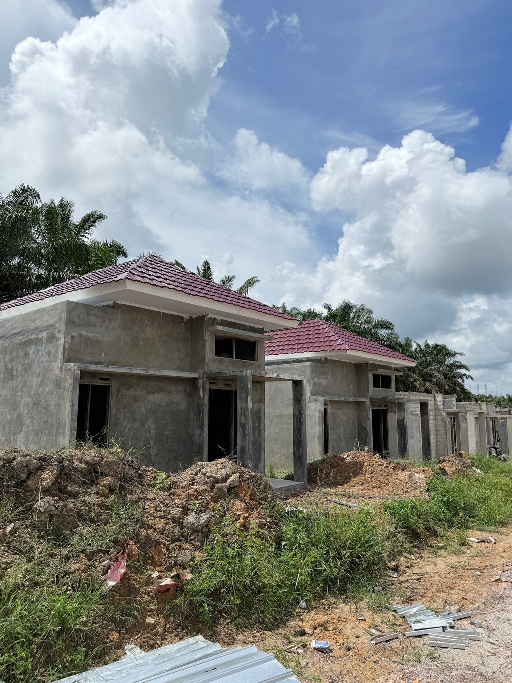 foto posisi tengah perumahan Banteng Residence D