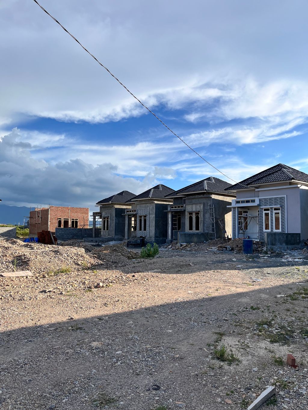 foto posisi tengah perumahan BUMI SENTOSA DAMAI (BSD)Residence Tahap 2