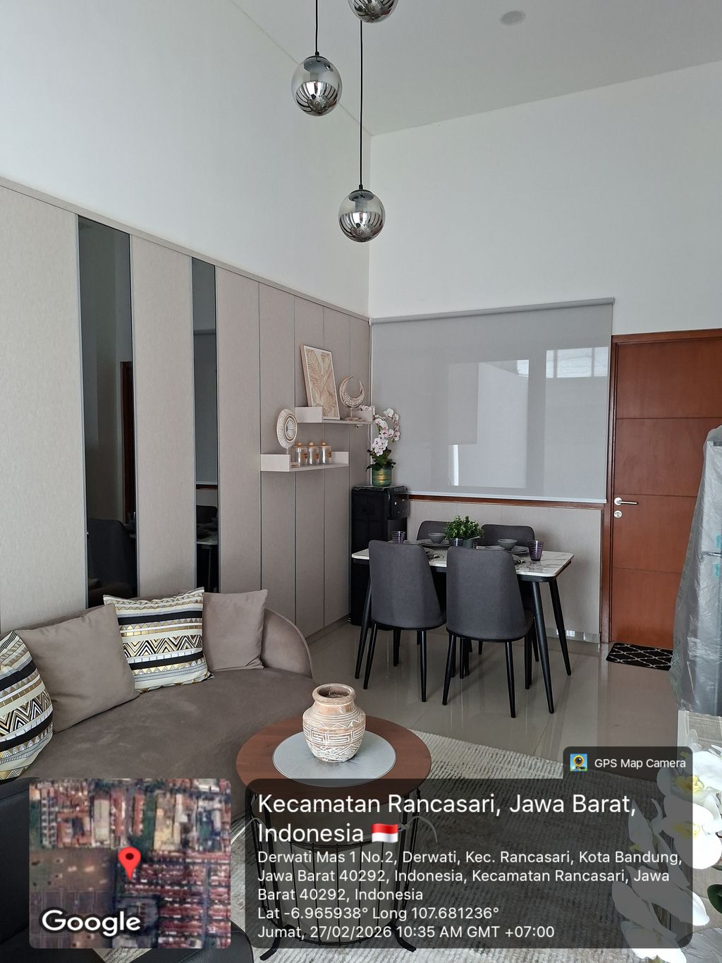 foto denah rumah tipe 49/135 perumahan PERUMAHAN DERWATI MAS