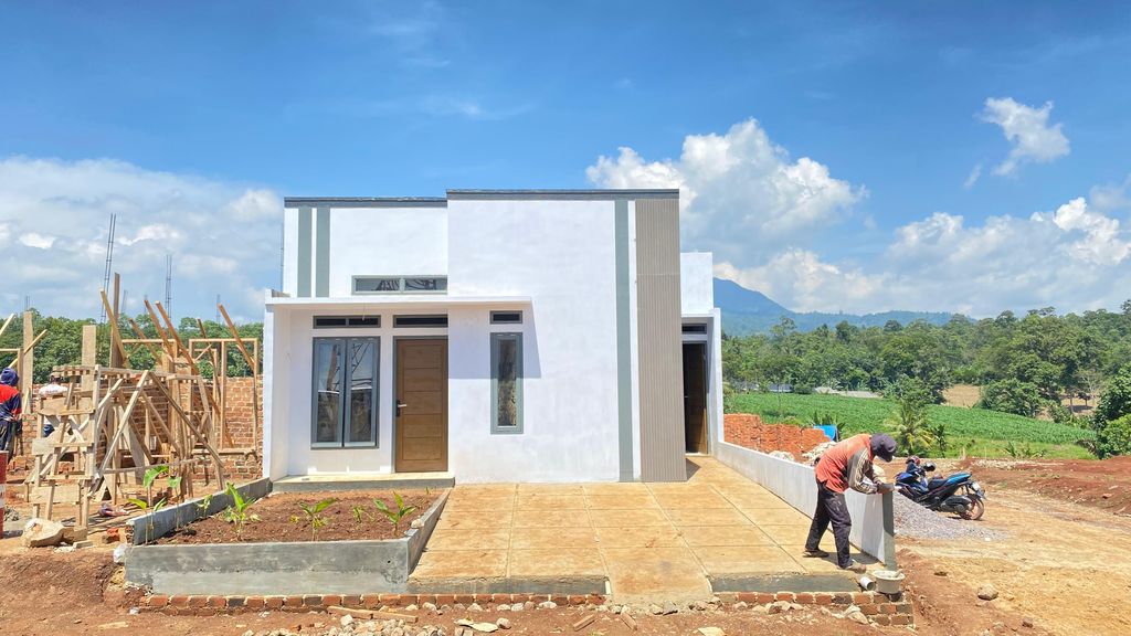 foto tampak rumah tipe SUBSIDI perumahan Grand Valley Recidence