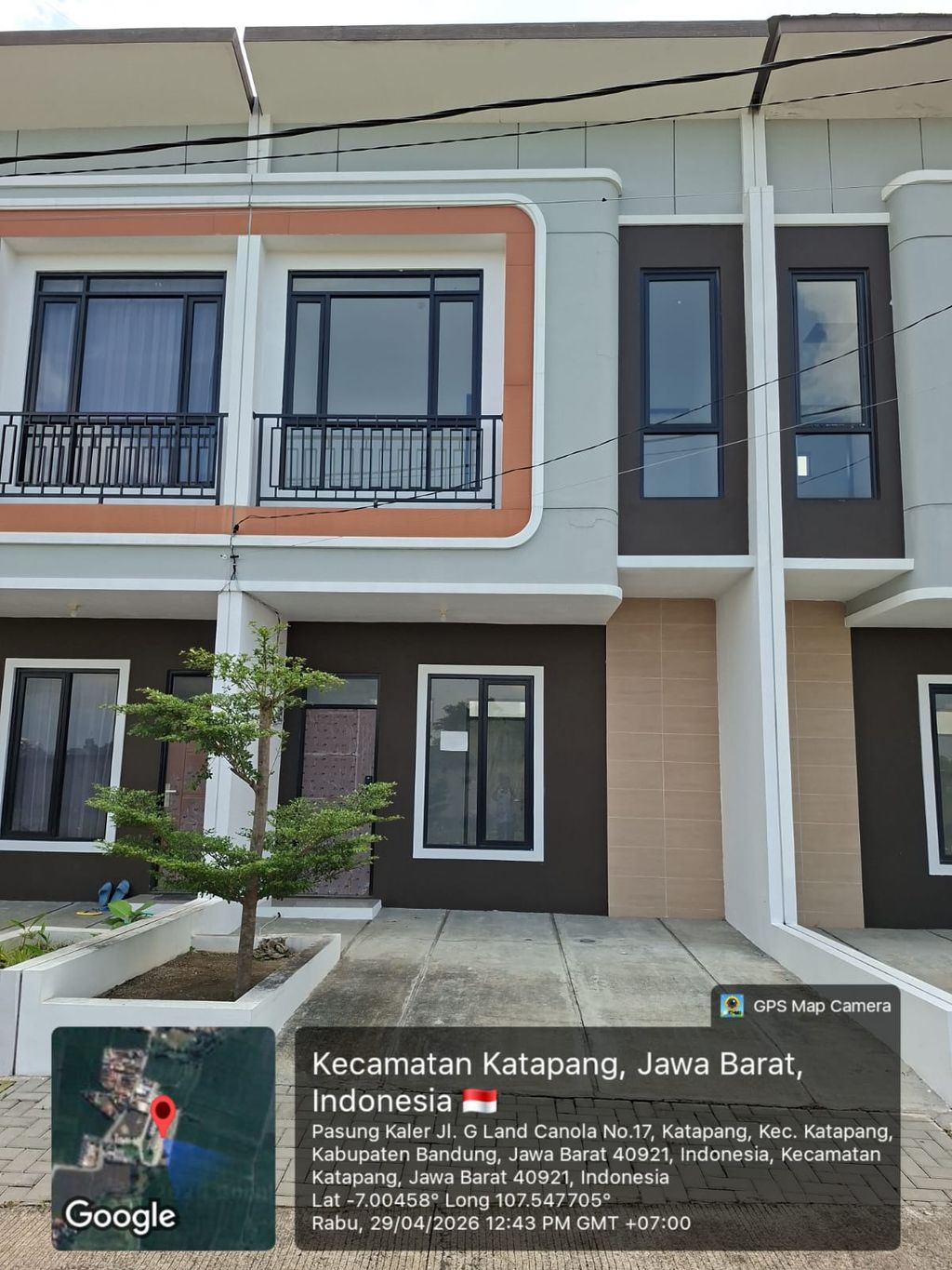 foto tampak rumah tipe 38 Compact (2 kamar) (425) perumahan G-Land Canola Residence