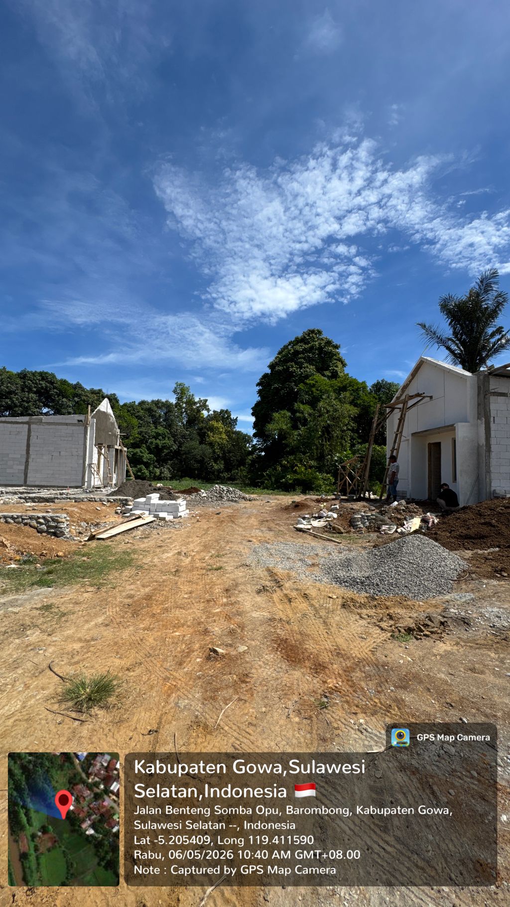 foto posisi tengah perumahan NADHIFA LAND