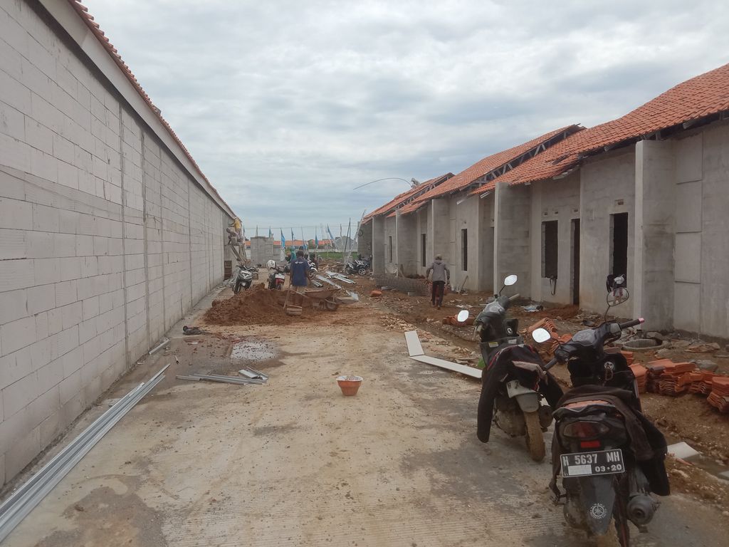 foto posisi tengah perumahan GRIYA ANGGREK PERMAI