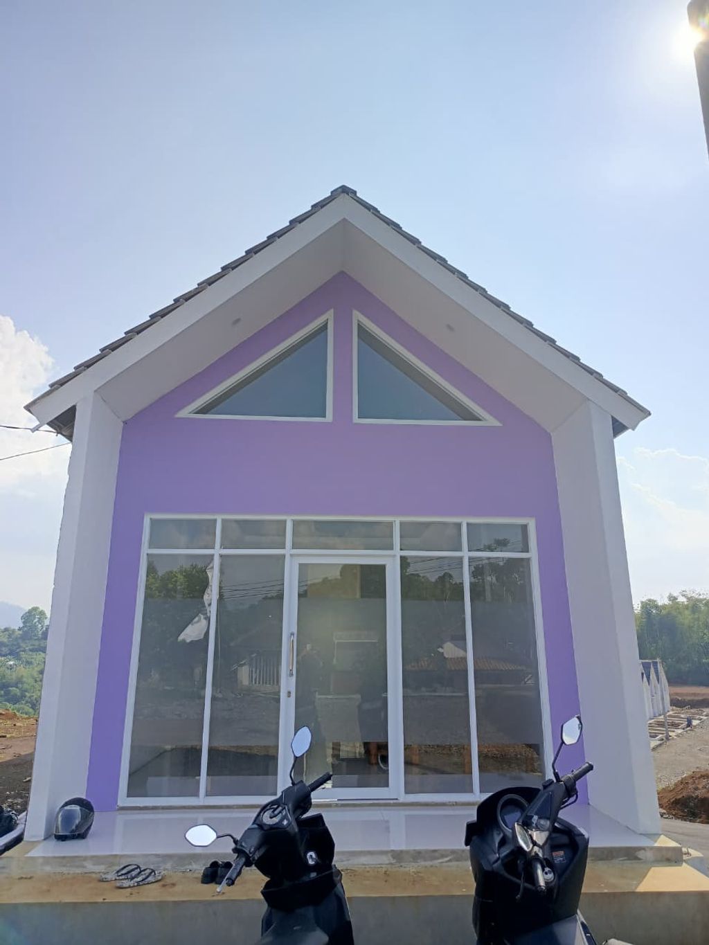 foto tampak rumah tipe RUKO 94/67 perumahan PANJALU INDAH RESIDENCE