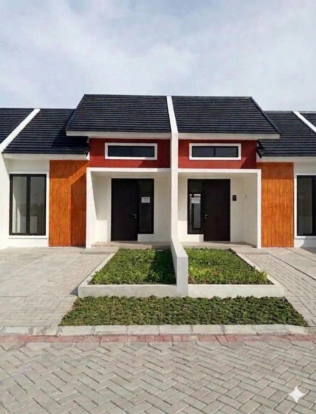 foto tampak rumah tipe 36 perumahan Griya Indah