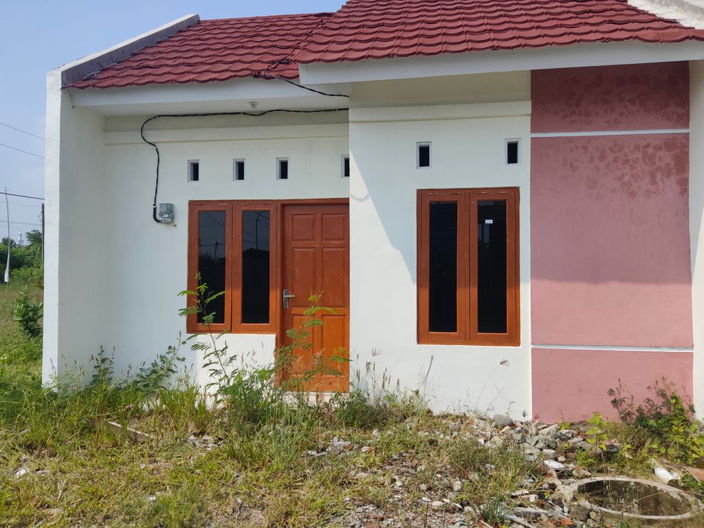 foto contoh rumah perumahan Bougenville Permai