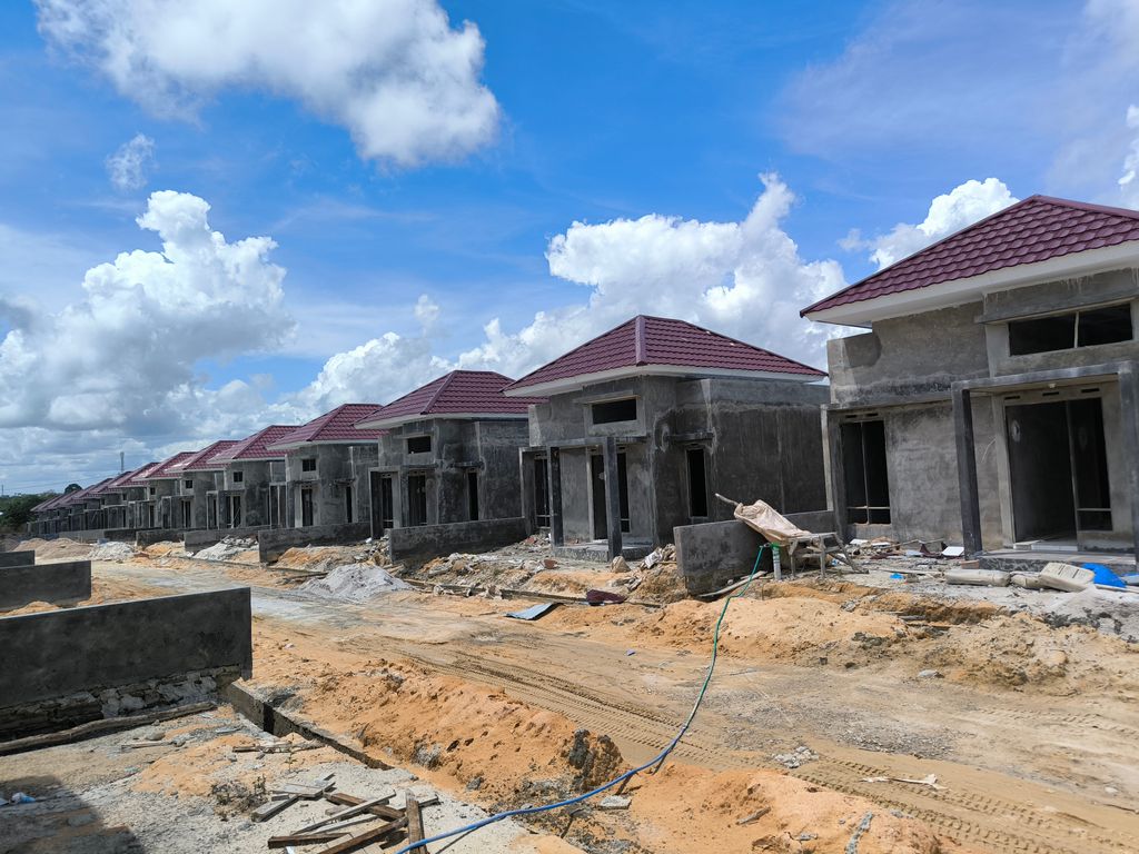 foto posisi tengah perumahan Bukit Sampuraga Baru 3