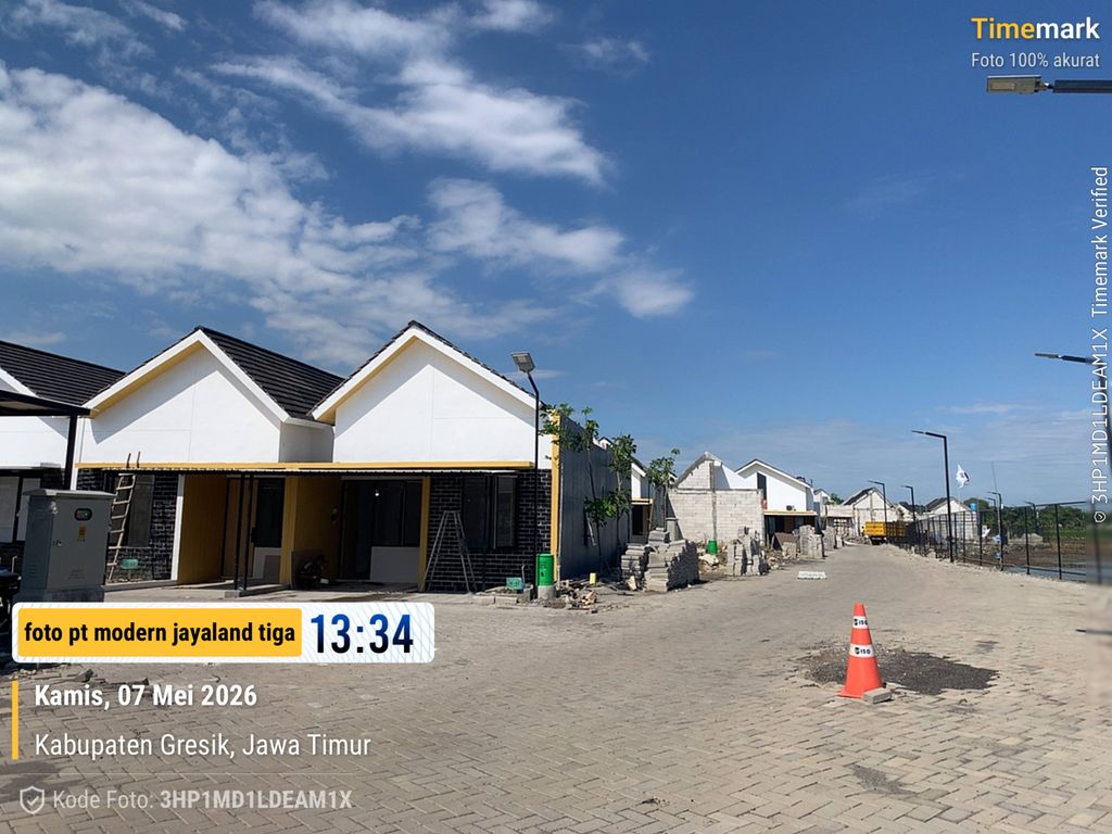 foto posisi tengah perumahan GRESIK MODERN RESIDENCE